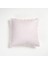Nilüfer Şantuklu Viskon Pamuk Dolgulu Kırlent 45x45 Cm Pembe 1
