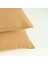 Solıd 300 Tc 2'Li Cotton %100 Pamuk Saten Yastık Kılıfı 50x70 Cm Sarı 4