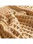 Solıd Waffle Pamuklu Yüz Havlusu 50X90 cm Sarı 5