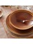 Lızbon Stoneware Çukur Tabak 23X23X5 cm Kahverengi 2
