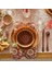 Lızbon Stoneware Pasta Tabağı 20 cm Kahverengi 6