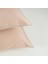 Solıd 300 Tc 2'Li Cotton %100 Pamuk Saten Yastık Kılıfı 50x70 Cm Kum Rengi 4