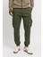 Erkek Jpstkane Rahat Kalıp Kargo Pantolon 12268261 Haki 1