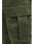 Erkek Jpstkane Rahat Kalıp Kargo Pantolon 12268261 Haki 3