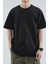 Erkek Siyah Taş Yeşil Lacivert Pamuklu 4'lü T-Shirt Paketi 3