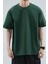 Erkek Siyah Taş Yeşil Lacivert Pamuklu 4'lü T-Shirt Paketi 4