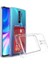 Noktaks - ZORE Redmi Note 8 Pro - Kılıf Kartlıklı Şeffaf Setra Clear Silikon Kapak - Şeffaf - T23773 1
