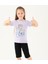 D4803 Kız Çocuk Kısa Kol T-Shirt 1