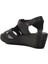 Siyah Topuklu Kadın Sandalet 673572 Z 4