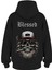 Oversize 'blessedd' Baskılı Kapşonlu Hoodie Sweatshirt 1