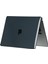 - Macbook 15' Air M2 2024 A2941 - Alt ve Üst Koruyucu Msoft Kristal Kapak - Siyah 4