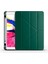 Apple iPad 8.nesil 10.2.inç 2020 A2270-A2428-A2429-A2430 - Kılıf Kalem Bölmeli Standlı Tri Folding Kılıf - Koyu Yeşil 4
