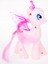 Işıklı Rainbow Unicorn Ponny Figür - 8 cm Pembe Taçlı Model 3