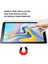 - Samsung Galaxy Tab S4 T830 - Ekran Koruyucu Tablet Temperli Cam Koruma - Şeffaf 4