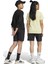 J Bl Kn Sh 210 Black Siyah Unisex Çocuk Şort 2