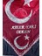Kişiye Özel Asker Yari ve Isim Yazılı Kırmızı Kına Örtüsü Tirşe eldivenli 2