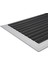 - Ultra Mat Kauçuk Fitilli Alüminyum Paspas - 40x60cm - Siyah 2