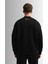 Oversize Siyah Sweatshirt 2