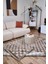 Apex Orion 4212 Kahverengi Kabartmalı Modern Makine Halısı 3