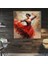 Flamenco Figüre El Yapımı Yağlı Boya Tablo 85X85CM 3