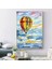Balon Soyut El Yapımı Yağlı Boya Tablo 81X105CM 1