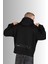 Unisex Oversize Kapüşonlu Siyah Sweatshirt 1