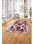 Klasik Kilim Desen Dijital Baskılı Yıkanabilir Kaymaz Yolluk Mutfak Salon Halısı, Klasik-76-Bordo, 1
