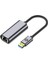 QG03 Usb-A To RJ45 Usb3.0 Ethernet Dönüştürücü Kablo 1000MBPS 22CM 2
