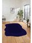Dijital Lazer Kesim Dekoratif Yıkanabilir Kaymaz Yolluk Mutfak Salon Halısı, Lazer-42-Lacivert, 1
