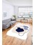 Baskılı Lazer Kesim Modern Yıkanabilir Kaymaz Yolluk Mutfak Salon Halısı, Lazer-32-Lacivert, 1