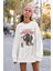 The Amazing Spider-Punk Baskılı Unisex Oversize Örümcek Adam Sweatshirt 2