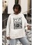 Spider-Punk Baskılı Unisex Oversize Örümcek Adam Sweatshirt 1