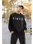 Tired Yazılı Unisex Oversize Sweatshirt 2