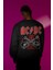 Rock Metal Müzik Grubu Baskılı Unisex Oversize Ac Dc Sweatshirt 1