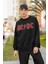 Rock Metal Müzik Grubu Baskılı Unisex Oversize Ac Dc Sweatshirt 4