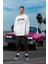 Resilience Yazılı Unisex Oversize Tasarım Sweatshirt 4