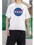 Uzay Nasa Baskılı Unisex Oversize Tişört 1
