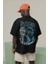 Subzero Baskılı Unisex Oversize Anime Karakter Tişört 1