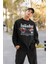 Lullbaby Tasarım Baskılı Unisex Oversize Sweatshirt 2