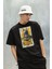 Tasarım Batman Baskılı Unisex Oversize Film Tişört 1