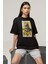 Tasarım Batman Baskılı Unisex Oversize Film Tişört 2
