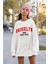 Brooklyn 1898 New York Yazılı Unisex Oversize Sweatshirt 1
