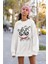 Joker Kahkaha Baskılı Unisex Oversize Dc Karakter Sweatshirt 2