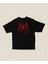 Havalı Spider-Man Logo Baskılı Unisex Oversize Tişört 3