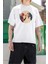 Deadpool x Venom Baskılı Unisex Tişört, Oversize Marvel Film Karakter Tişört 1