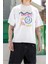 Breath Deeper ! Stay Wild Baskılı Unisex Oversize Tişört 2