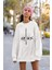 Tasarım Relax Yazılı Unisex Oversize Sweatshirt 1