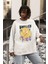Smilley Forget Your Problem Baskılı Unisex Oversize Tasarım Sweatshirt 2