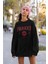 Parker Est. 2001 Queens Yazılı Unisex Oversize Spider-Man Sweatshirt 2
