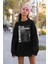 The Weeknd Starboy Dawn Fm Baskılı Unisex Oversize Sweatshirt 1